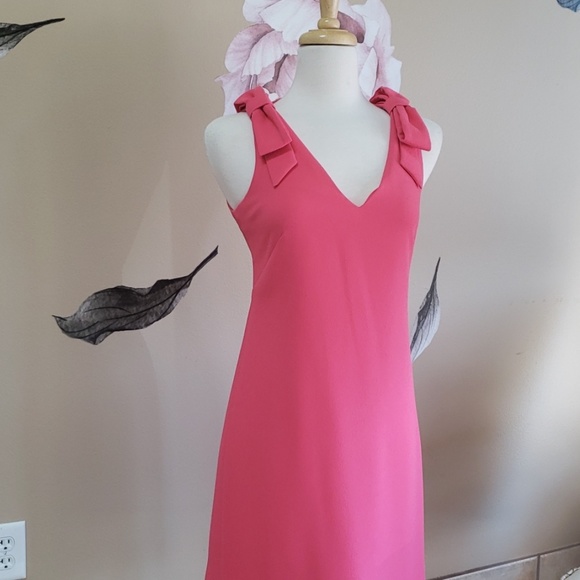 New Eliza J Hot Pink Dress - Picture 2 of 5